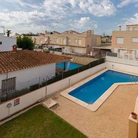 La Rapita - Apartamento De Dos Dormitorios Con Piscina Comunitaria Alcanar Kültér fotó
